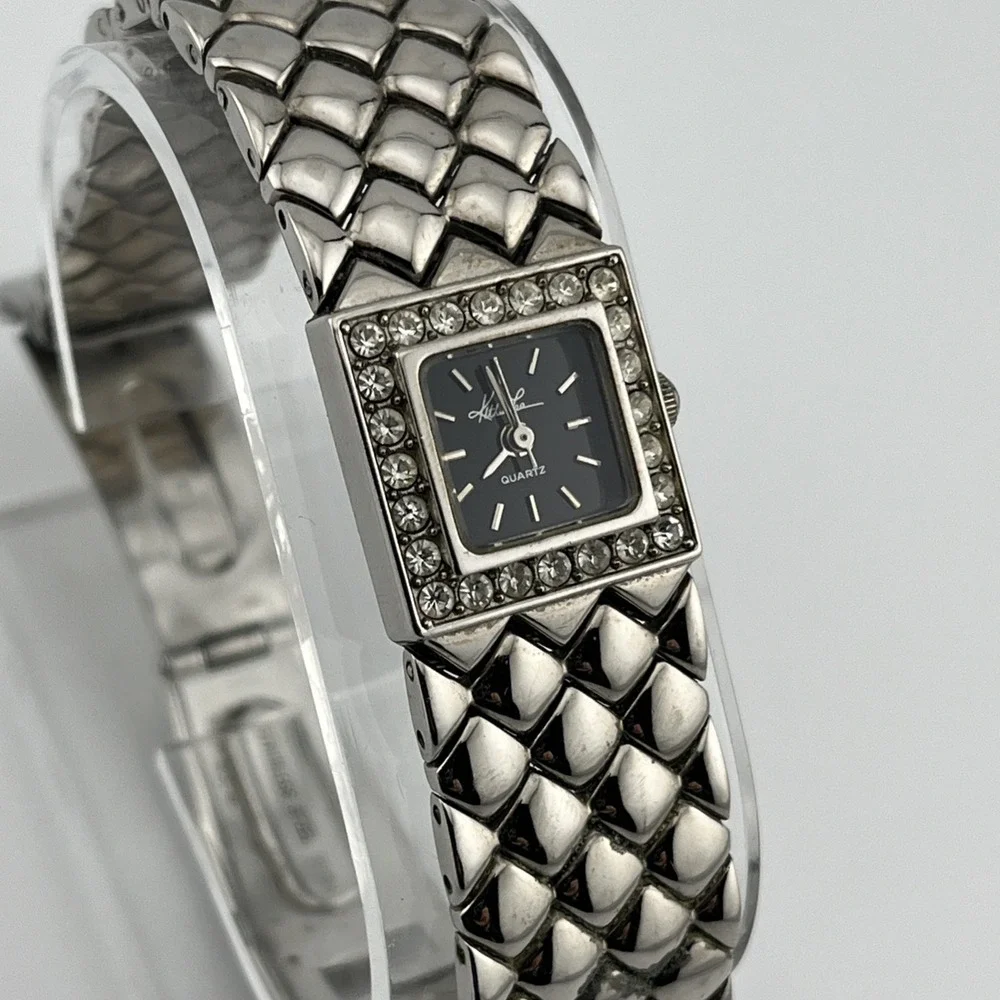 Kathie Lee Watch Women 19mm Case Diamond Bezel 7